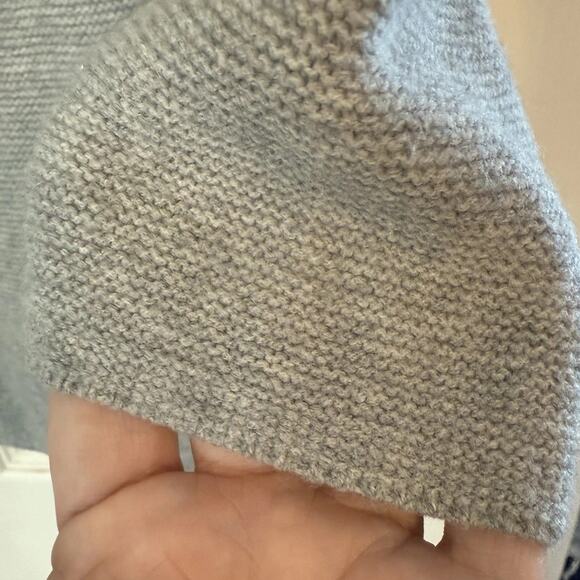 J. Jill Tunic Sweater Dress Sz LG Ombré Blue Green Gray Teacher Casual Lagenlook - Picture 4 of 11